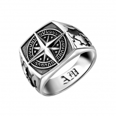 Кольцо 2053 Серебряные кольца и печатки