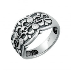 Кольцо 2190 Серебряные кольца и печатки