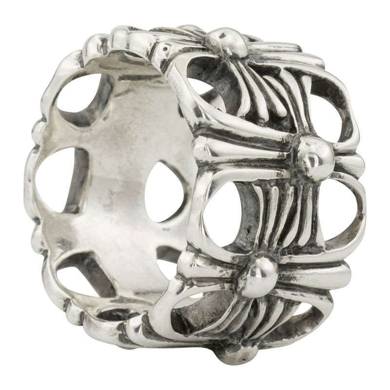 Кольцо. Серебряные кольца и печатки. Арт.1806 из золота 585 пробы