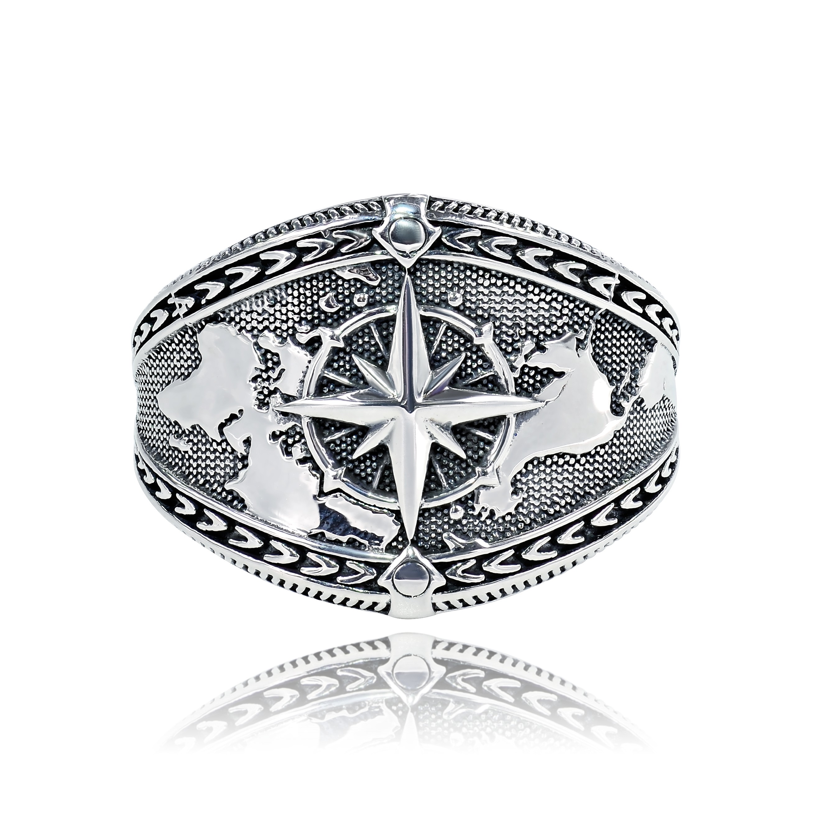 Кольцо. Серебряные кольца и печатки. Арт.2407 из золота 585 пробы